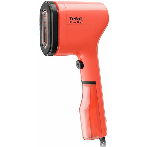 Отпариватель Tefal компактный Pure Pop, 1300Вт, 70мл, постоянная пара – 20гр, красный