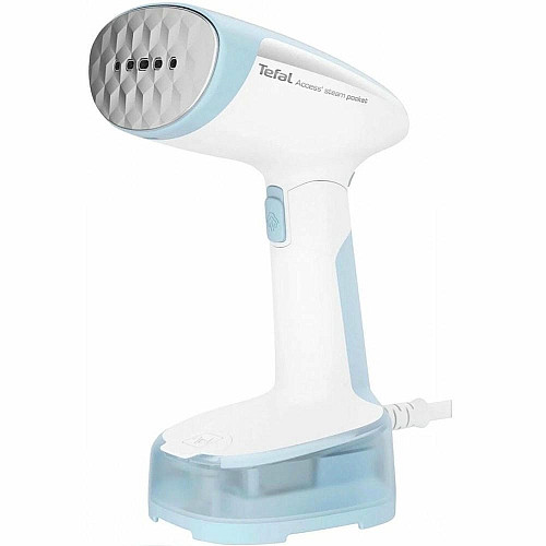 Отпариватель Tefal компактный Access Steam Pocket, 1300Вт, постоянная пара – 20гр, бело-голубой