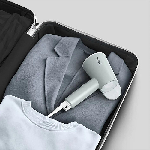 Отпариватель Tefal компактный Origin Travel, 1200Вт, 70мл, постоянная пара - 20гр, металлическая подошв., белый