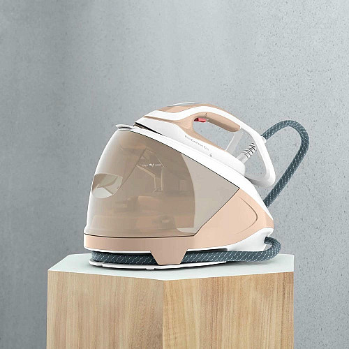 Утюг-парогенератор Tefal Pro Express Eco, 2200Вт, 1800мл, паровой удар -550гр, постоянный пар - 140гр, бело-золотой