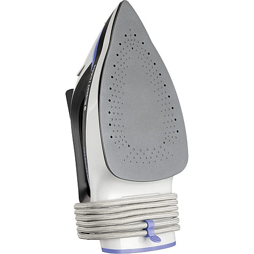 Утюг Russell Hobbs Easy Store Pro, 2400Вт, 320мл, паровой удар –180гр, постоянная пара – 45гр, хранение шнура, керам. подошва, бело-синий
