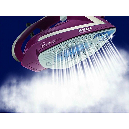 Утюг Tefal Ultragliss Plus, 2800Вт, 270мл, паровой удар -260гр, постоянный пар - 50гр, керам. подошва, бордовый
