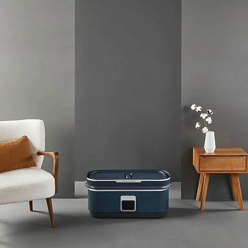 Автоматический паровой шкаф Tefal Care For You First, 1500Вт, 1200мл, паровой удар -35гр, синий