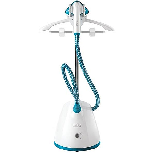 Отпариватель Tefal вертикальный Pro Style One, 1800Вт, 1500мл, постоянный пар - 37гр, нерж. сталь, бело-голубой