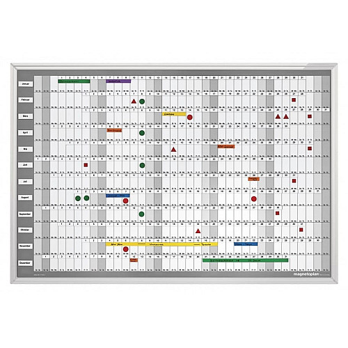 Планувальник року безперервний 920x625 Magnetoplan Year Planner Manager