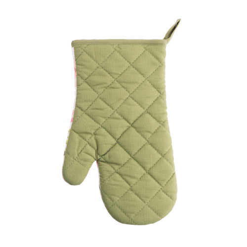 Рукавичка ARDESTO Spring flowers 18х30см, 100% поліестер (верх), 100% бавовна (низ), білий
