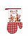 Рукавичка ARDESTO Christmas Gingerbread 18х30см, 100% поліестер (верх), 100% бавовна (низ), червоний
