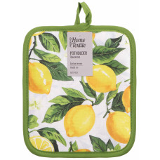 Прихватка ARDESTO Sicilian lemons 18х20см, 100% поліестер, зелений