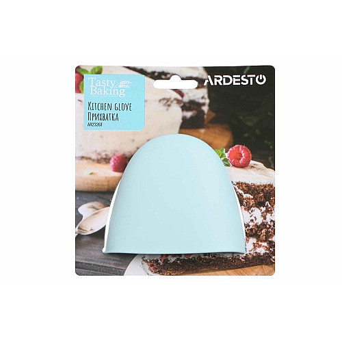 Прихватка ARDESTO Tasty Baking, 9х10х7см, силікон, блакитний