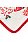 Прихватка ARDESTO Christmas Gingerbread 18х20см, 100% полиэстер (верх), 100% хлопок (низ), красный