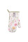 Рукавичка ARDESTO Spring flowers 18х30см, 100% поліестер (верх), 100% бавовна (низ), білий