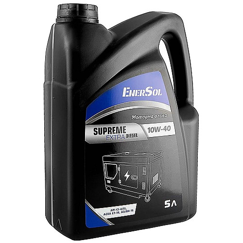 Олива моторна EnerSol Supreme-ExtraDiesel(10W-40),5л для дизельного двигуна 5л