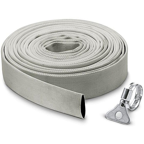 Шланг тканинний Karcher еластичний з хомутом з нержавіючої сталі, 10м