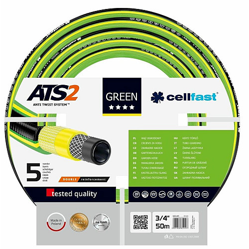 Шланг садовый Cellfast GREEN ATS 3/4