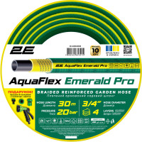 Шланг садовий 2Е AquaFlex Emerald Pro 3/4