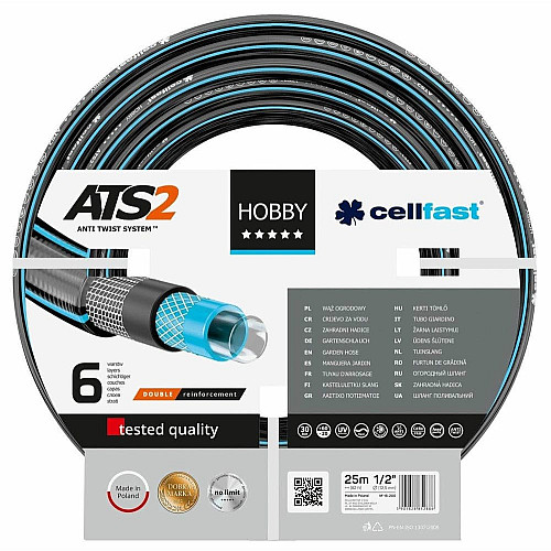 Шланг садовый Cellfast HOBBY ATS 1/2