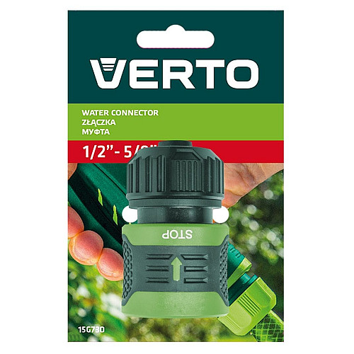 Коннектор для шланга Verto, 1/2
