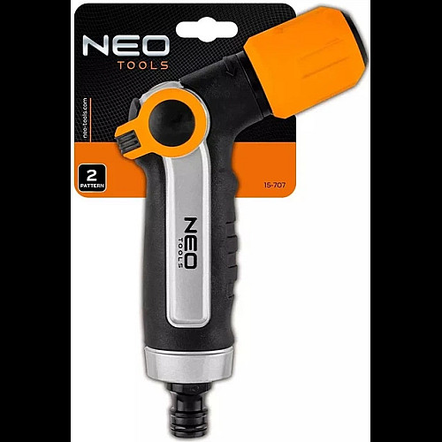 Зрошувач ручний Neo Tools CLICK, пістолетний, 2 функції 0.242кг