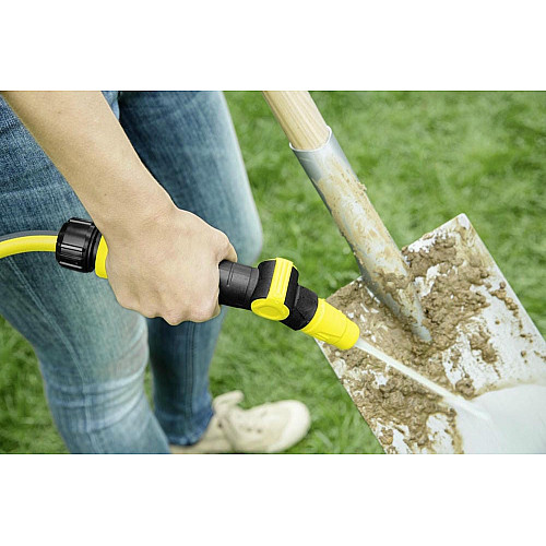 Ороситель ручной Karcher, регулировка напора воды, регулировка формы струи воды