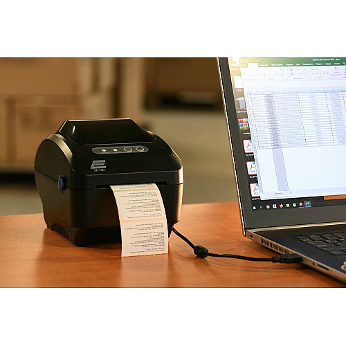 Термопринтер етикеток 2E 76U 203dpi 20-76мм USB