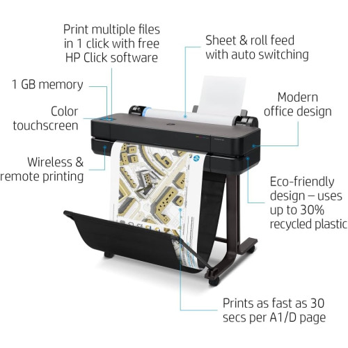 Принтер HP DesignJet T630 24