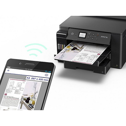 Принтер ink color A3 Epson EcoTank L11160 32_32 ppm Duplex USB Ethernet Wi-Fi 4 inks Pigment