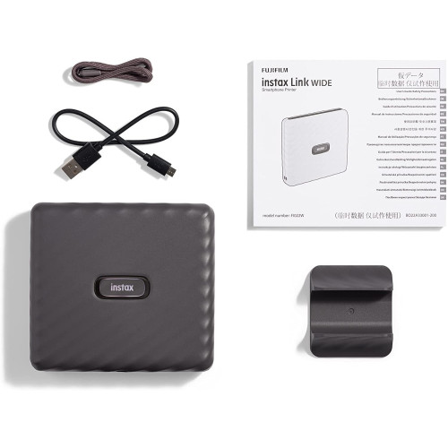 Фотопринтер Fujifilm INSTAX LINK WIDE M GRAY EX D