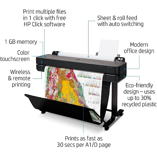 Принтер HP DesignJet T630 36
