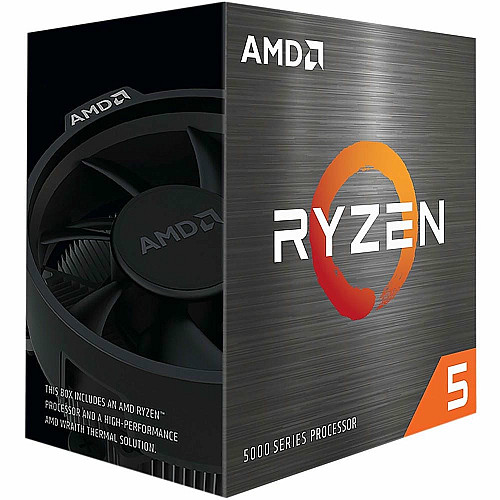 Центральний процесор AMD Ryzen 5 5500 6C/12T 3.6/4.2GHz Boost 16Mb AM4 65W Wraith Stealth cooler Box