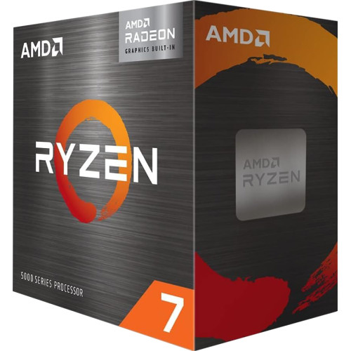Центральний процесор AMD Ryzen 7 5700G 8C/16T 3.8/4.6GHz Boost 16Mb Radeon Graphics AM4 65W Wraith Stealth cooler Box