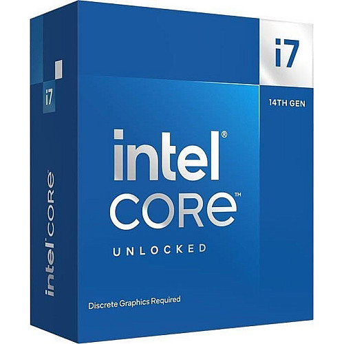 Центральный процессор Intel Core i7-14700KF 20C/28T 3.4GHz 33Mb LGA1700 125W graphics Box