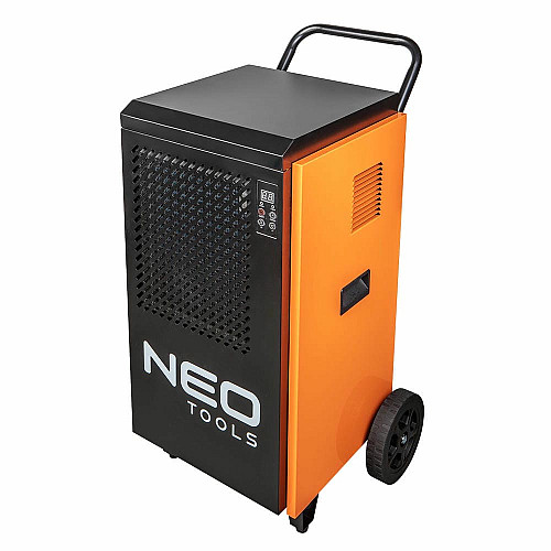 Осушитель воздуха промышленный Neo Tools 70л/сутки 250м кв 400м куб/ч 950Вт LCD дисплей эл.управление таймер IP22