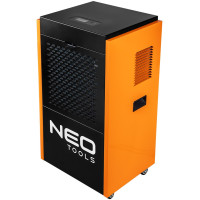 Осушувач повітря промисловий Neo Tools 90л/добу 310м кв 500м куб/год 1000Вт LCD дисплей ел.керування таймер IP22