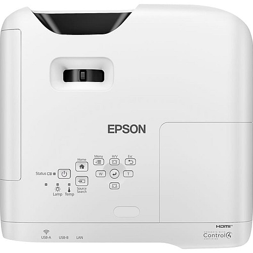 Проєктор короткофокусный Epson EB-W56S WXGA, 3700 lm, 0.6