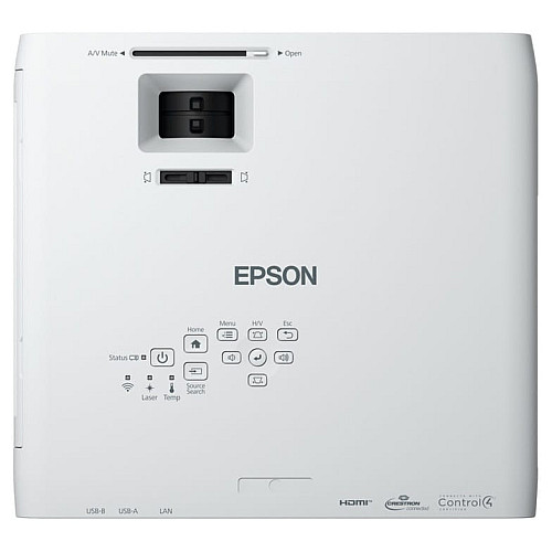 Проєктор Epson EB-L260F FHD, 4600 lm, LASER, 1.32-2.12, WiFi