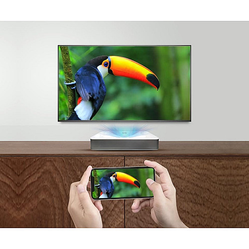 Проектор ультракороткофокусный HP BP5000 UHD, 2000 lm, LASER, 0.23, WiFi, Smart Aptoide