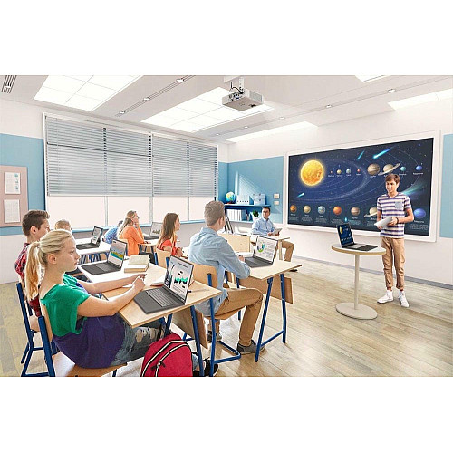 Проєктор Epson EB-L265F FHD, 4600 lm, LASER, 1.32-2.12, WiFi
