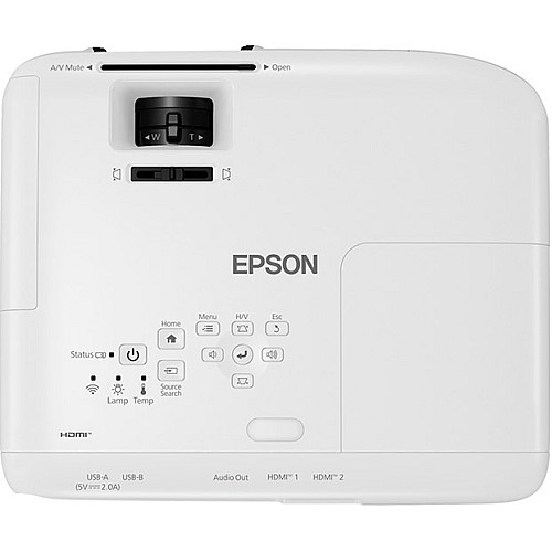 Проектор домашнего кинотеатра Epson EH-TW850 FHD, 3400 lm, 1.0-1.21, Miracast, Apple AirPlay 2