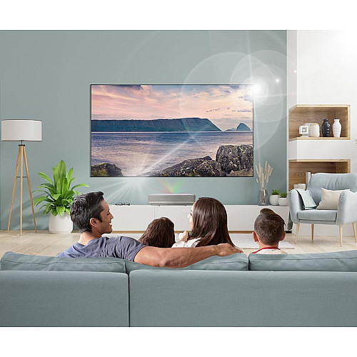 Проектор ультракороткофокусный HP BP5000 UHD, 2000 lm, LASER, 0.23, WiFi, Smart Aptoide