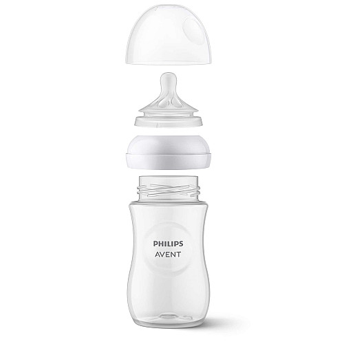 Соска Avent Natural 6мес+, силиконовая, Природный поток, для густой пищи, 2шт