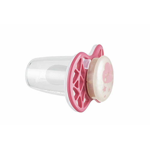 Пустышка Nuvita Air55 Cool 0мес+, симметричная, с колпачком, светящаяся в темноте, облачко, пряное яблоко