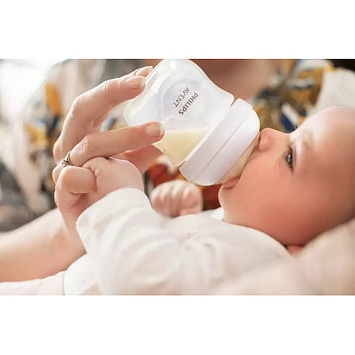 Соска Avent Natural 6мес+, силиконовая, Природный поток, для густой пищи, 2шт
