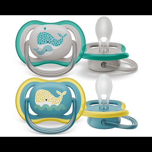 Пустушка Avent  Ultra Air, 18+ міс., дизайн нейтральний, 2 шт.