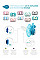 Пустушка Nuvita Air55 Explorer 0міс+, симетрична, 2шт, заєць/ведмідь