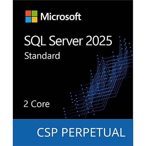 Программный продукт Microsoft SQL Server 2025 Standard Core - 2 Core License Pack