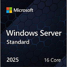 Примірник ПЗ Microsoft Windows Server 2025 Standard 16 Core англ, ОЕМ на DVD носії