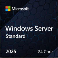 Примірник ПЗ Microsoft Windows Server 2025 Standard 24 Core англ, ОЕМ на DVD носії