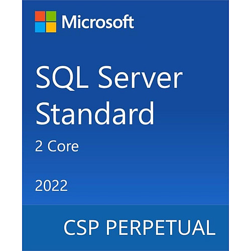 Програмний продукт Microsoft SQL Server 2022 Standard Core - 2 Core License Pack