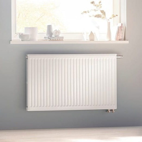 Радиатор стальной Kermi Profil-V FTV 22 тип 300x1300мм нижний подкл, 1562Вт Therm-X2 RAL 9016 белый глянец