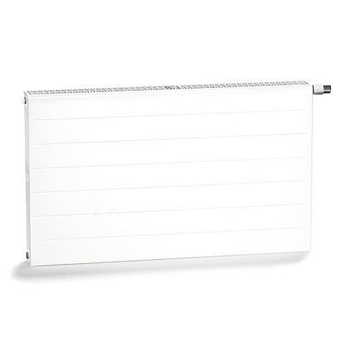 Радіатор сталевий Kermi Line-V PLV 22 тип 500x1400мм нижнє підкл, 2372Вт Therm-X2 RAL 9016 білий глянець